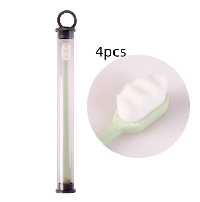 Ultra-Fine Super Soft Bristle Toothbrush - Gentle Gum Care