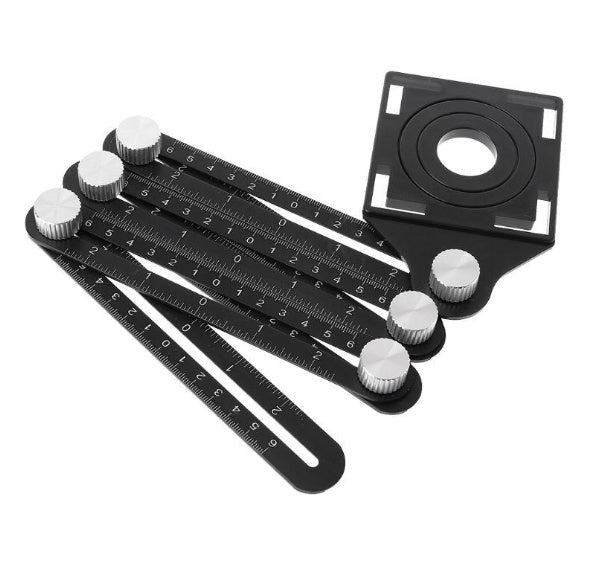 Aluminum Alloy 6-Level Folding Laptop Stand - Adjustable Angle