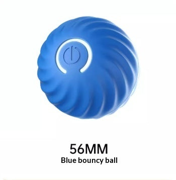 Bite Resistant Rubber Dog Ball - Bouncy Chew Toy for Aggressive Chewers