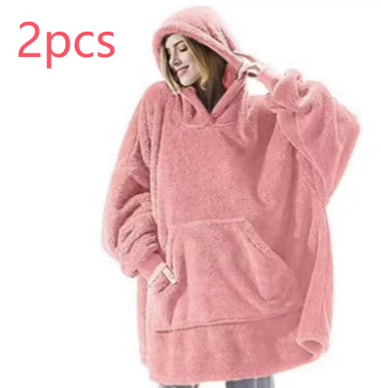 Hoodie Sweatshirt with Big Pocket Tops Sweater Comfortable Loose