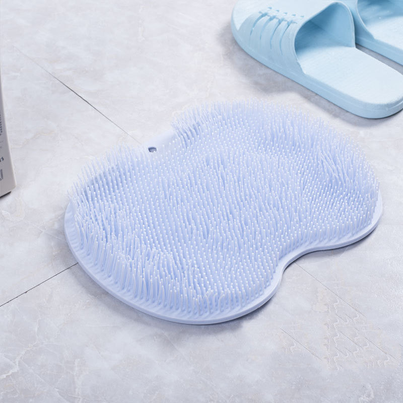 Massage Bath Brush Mat - Non-Slip Shower Foot Scrubber