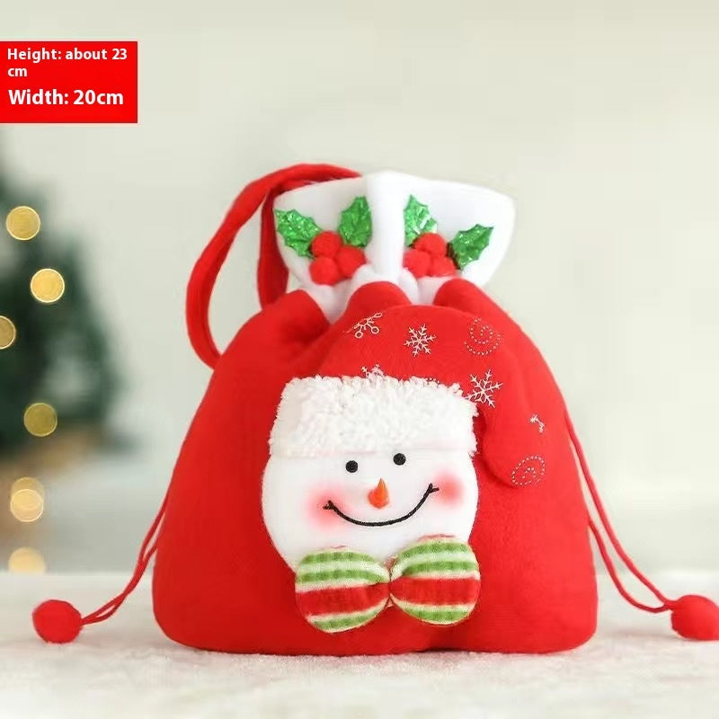 Christmas Children Gift Bag Eve Candy Packaging | Xmas Holiday Decor