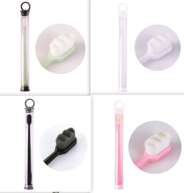 Ultra-Fine Super Soft Bristle Toothbrush - Gentle Gum Care