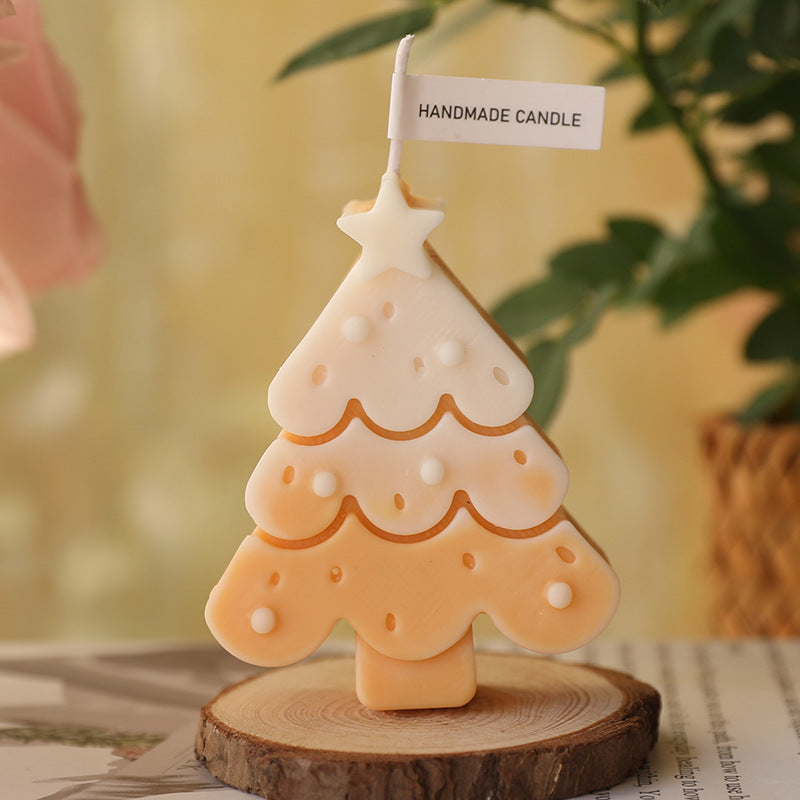 Christmas Creative Tree Atmosphere Fragrant Candles | Xmas Holiday Decor