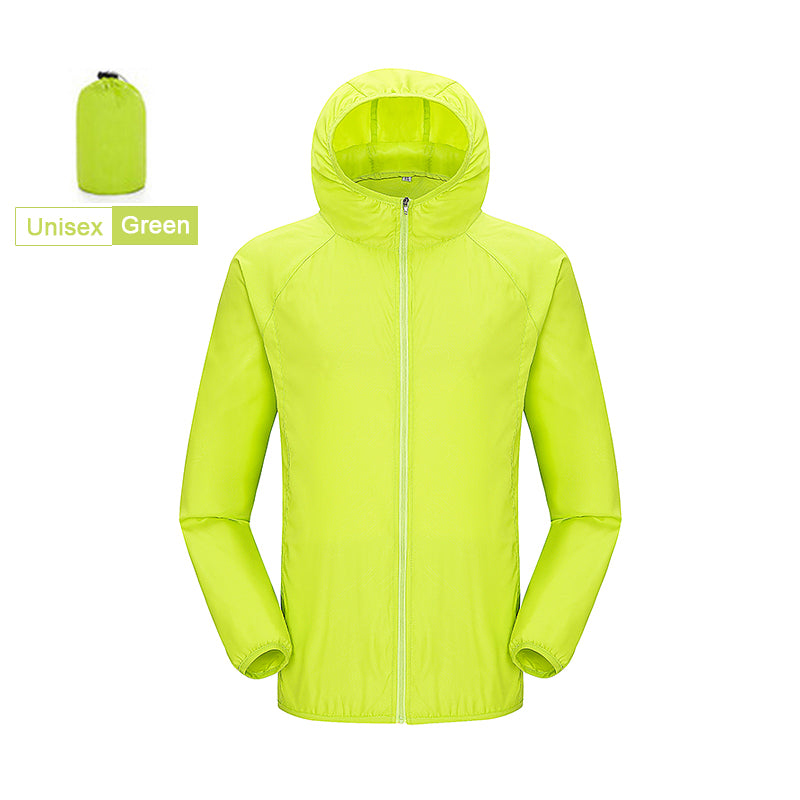 Mens and Women's Skin Windbreaker UV Protection Sunscreen Clothing