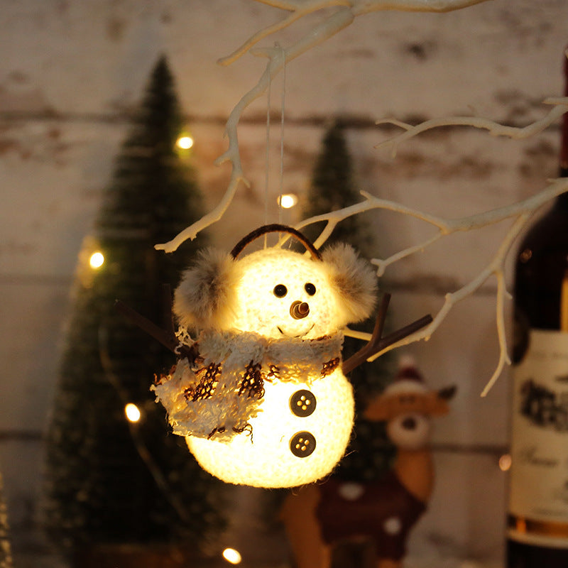 Christmas Luminous Ice Man Ornaments | Xmas Holiday Decor
