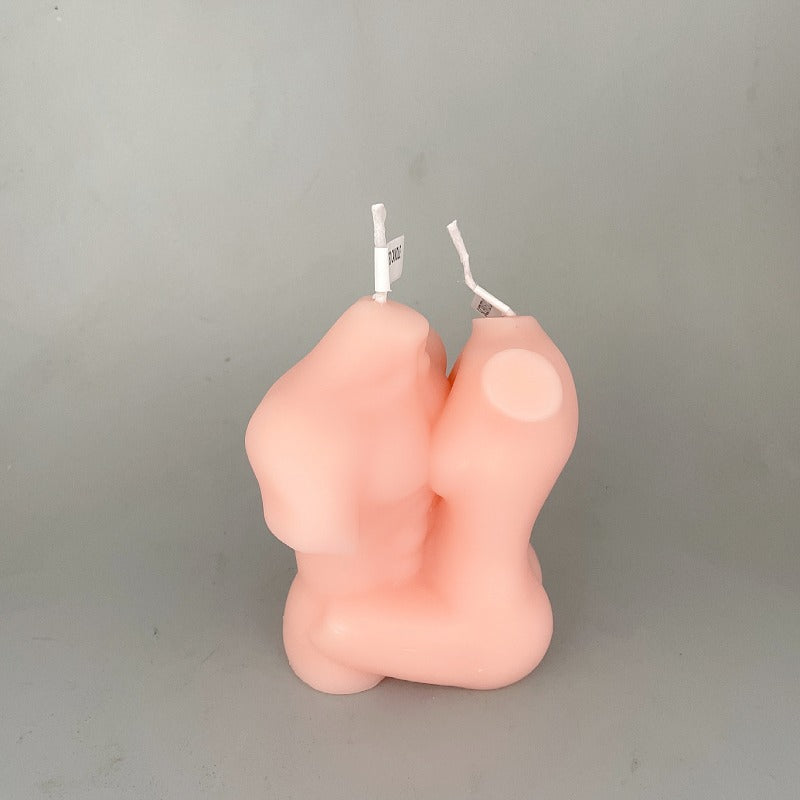 Embrace Couple Aromatherapy Candle - Romantic Sculpture Candle