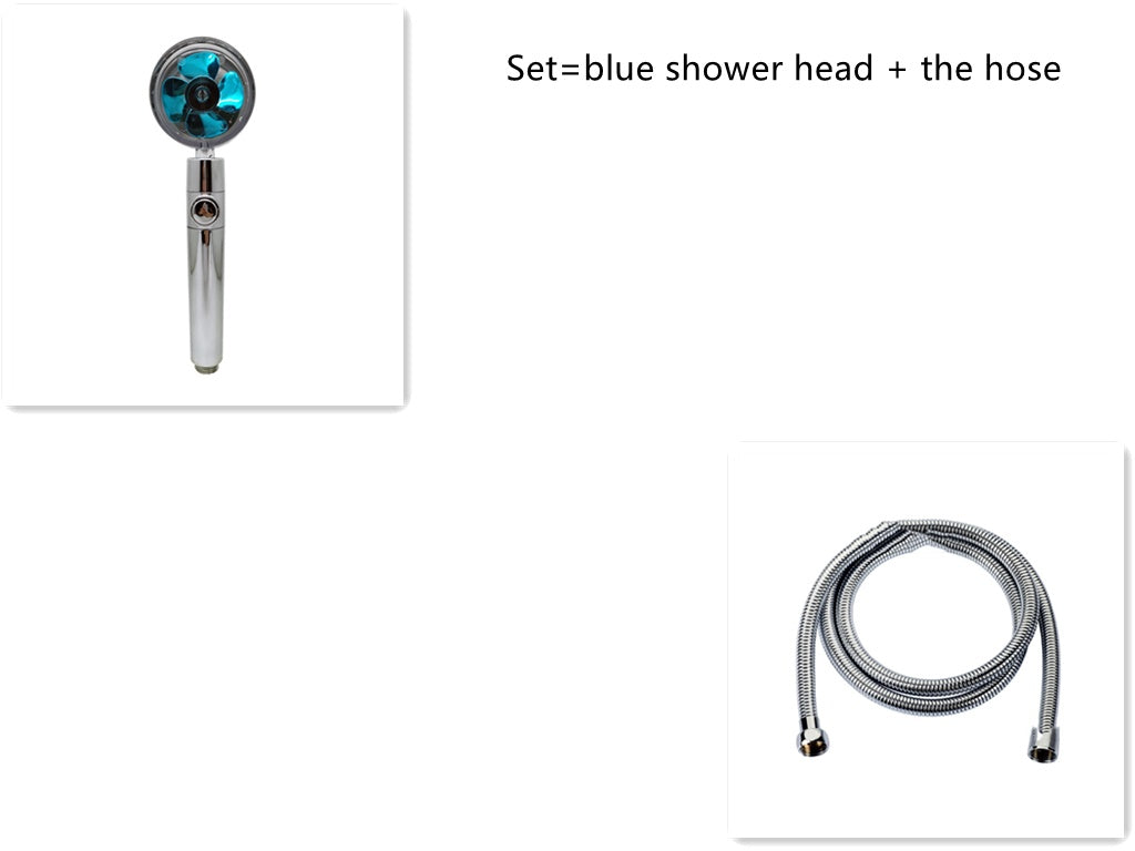 360° Rotating Water Saving Shower Head - High Pressure Rain Spray Nozzle