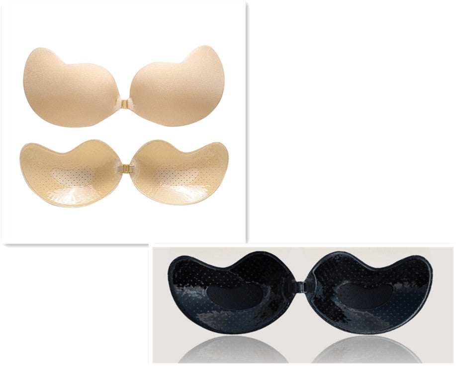 Invisible Push Up Bra Backless Strapless Seamless Front Closure