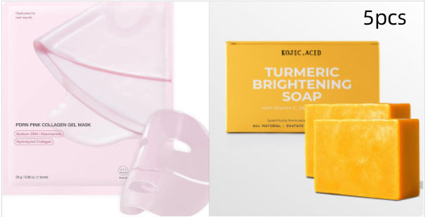 Turmeric Kojic Acid Soap - Brightening Handmade Face & Body Bar