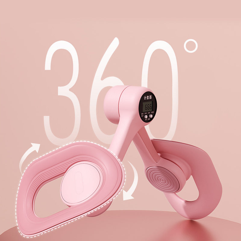 Ergonomic Thigh Master Trainer with Counter - Inner Thigh & Pelvic Floor Exerciser