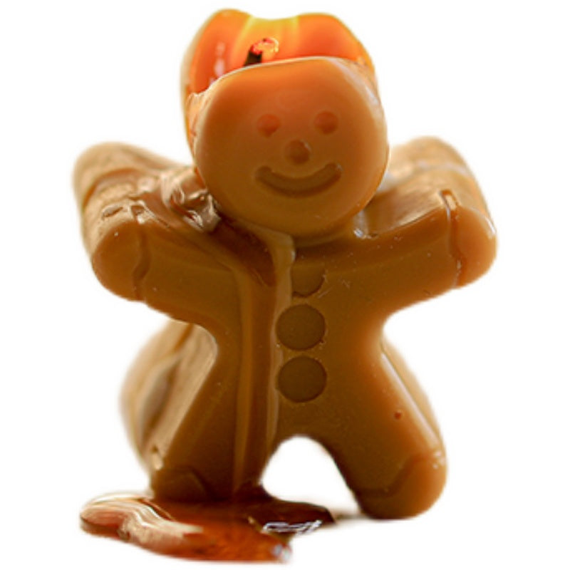 Christmas Homemade Gingerbread Man Scented Candles | Xmas Holiday Decor