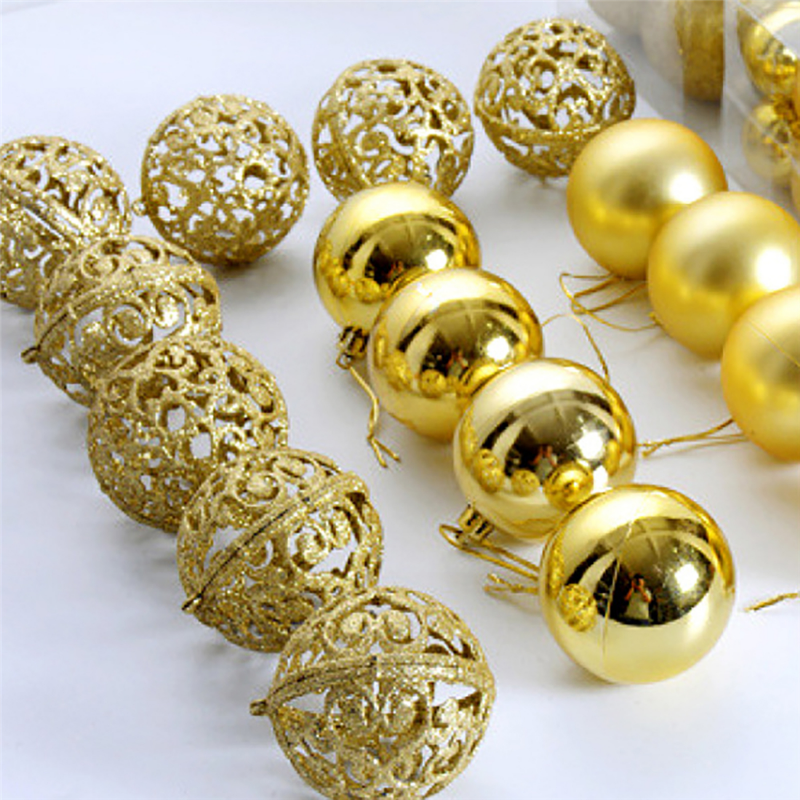 Christmas Matte Decorative Ball | Xmas Holiday Decor
