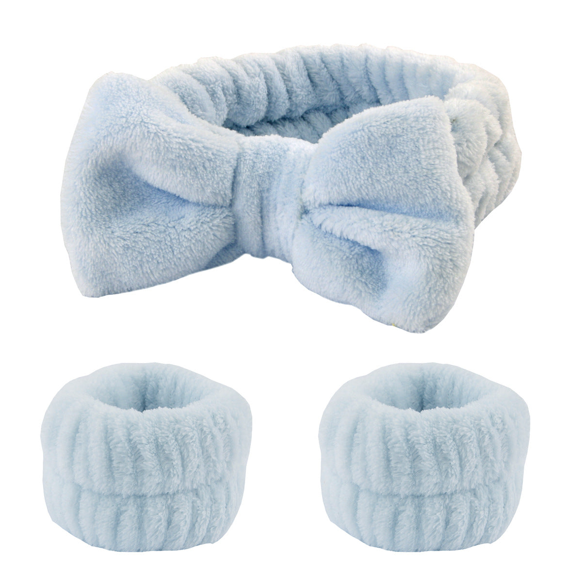Microfiber Wrist Wash Bands - Absorbent Face Washing Wristbands to Prevent Drips