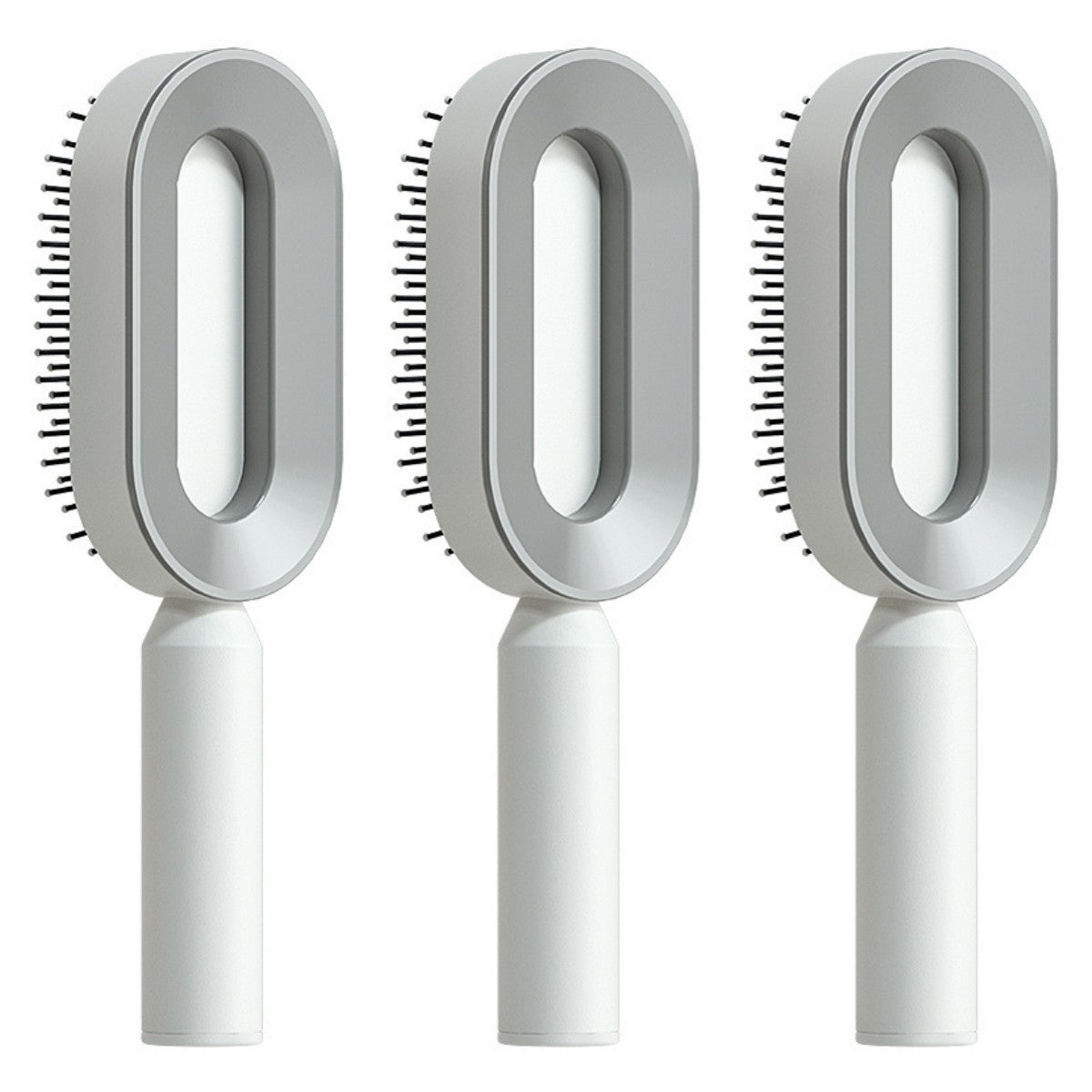 Self Cleaning Hair Brush for Women One-Key Loss Airbag Massage Scalp