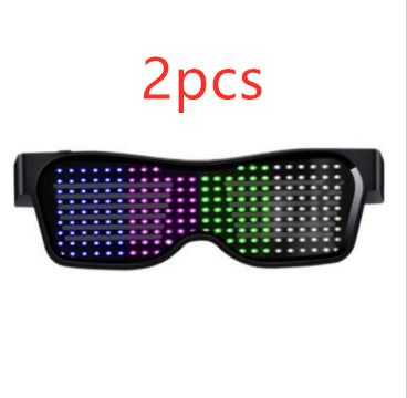 Multicolor Party LED Glasses Dynamic Flashing