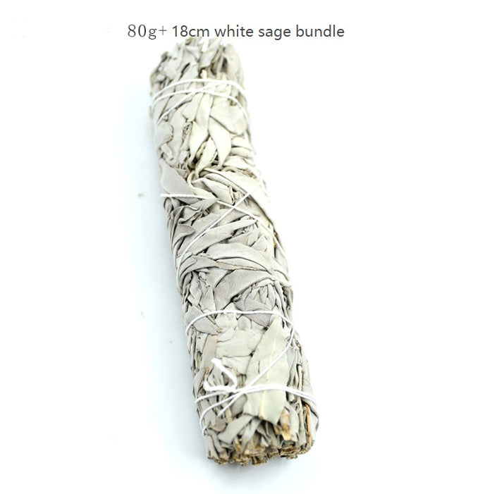 White Sage Smudge Bundle - Large Leaf Space Cleansing Sage Stick