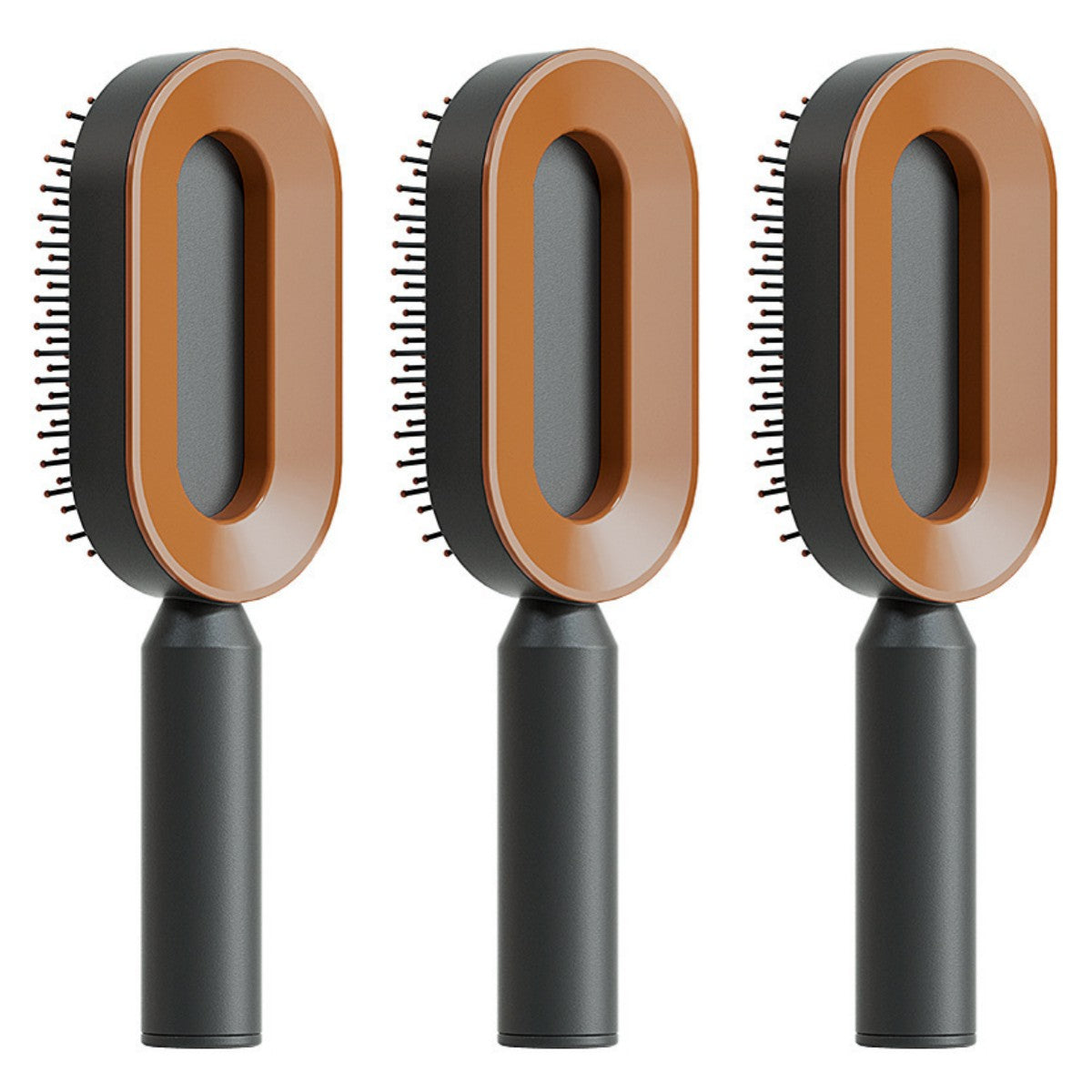 Self Cleaning Hair Brush for Women One-Key Loss Airbag Massage Scalp
