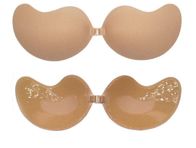 Invisible Push Up Bra Backless Strapless Seamless Front Closure