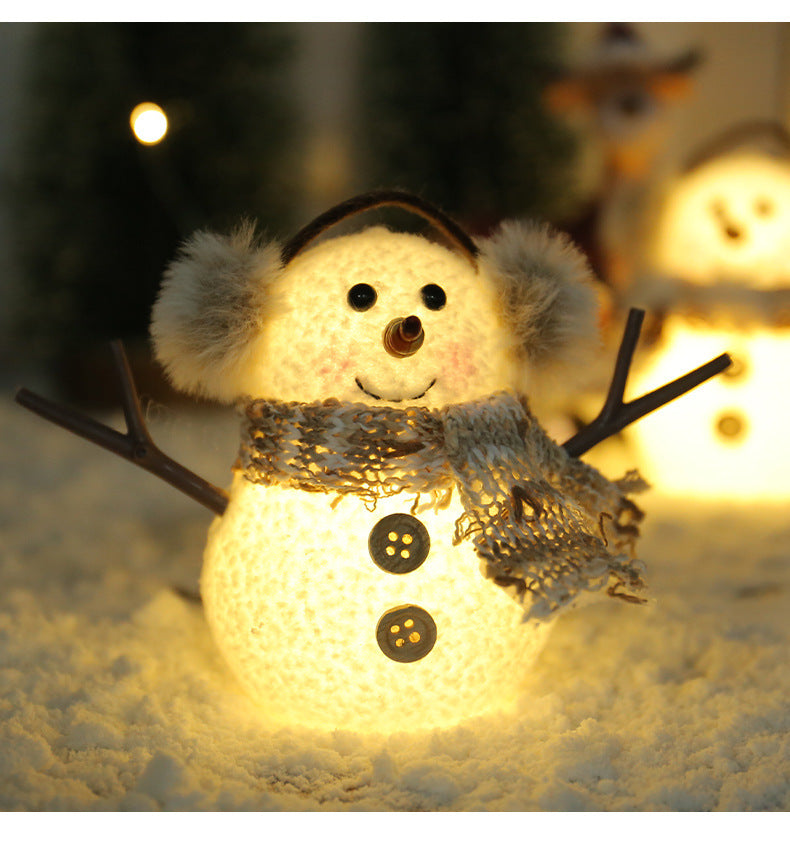 Christmas Luminous Ice Man Ornaments | Xmas Holiday Decor