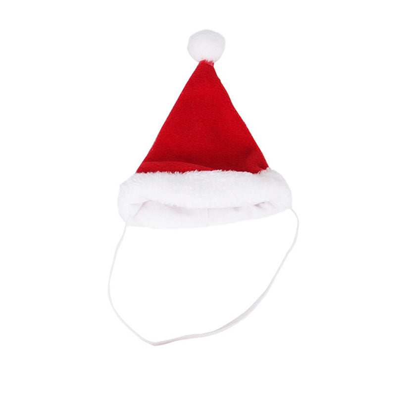 Christmas & Halloween Pet Cape Costume - Cute Cat and Dog Cloak, Hat & Headband