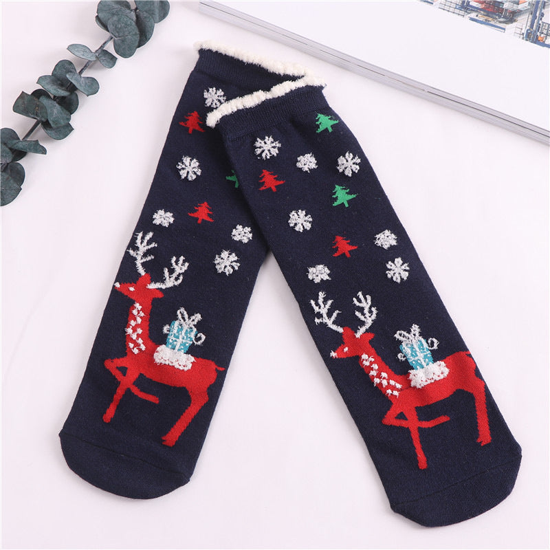 Christmas Santa Claus Cute Socks | Holiday Gift
