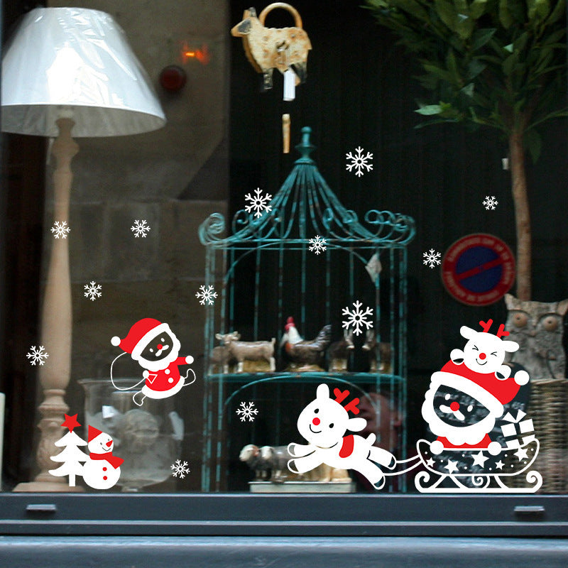 Christmas Santa Claus Sticker | Xmas Holiday Decor
