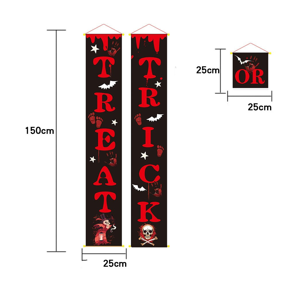 Halloween Decoration Outdoor Banner Couplets