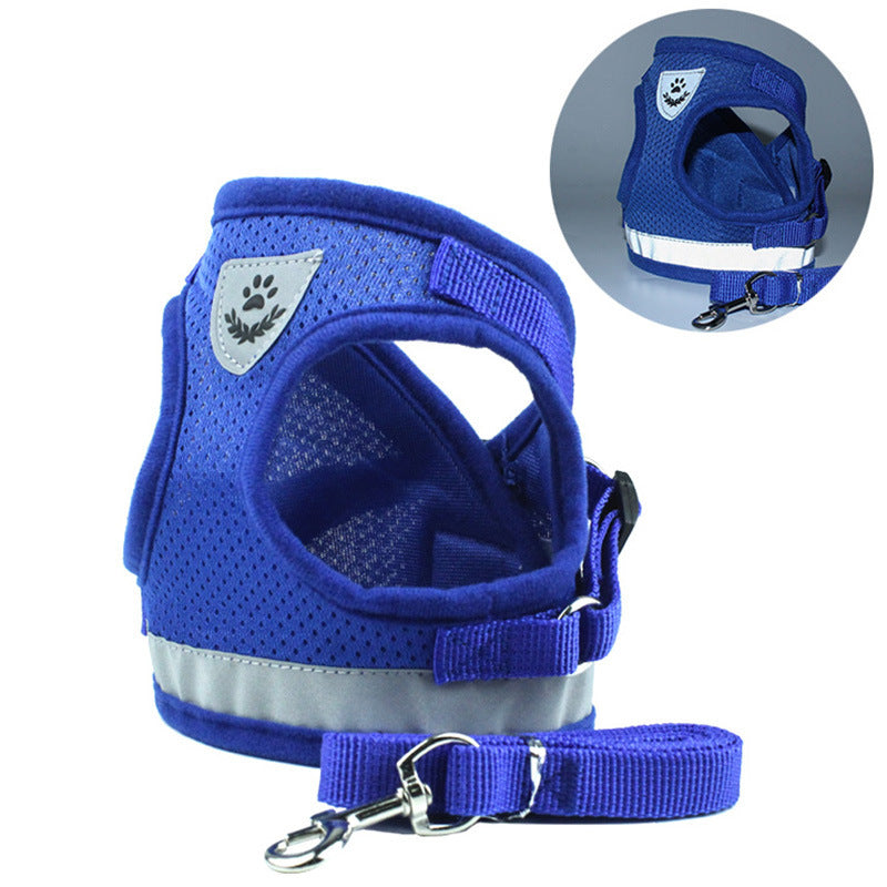 Pet Car Seat Belt Harness Set - Adjustable Dog Harness with Seat Belt Leash