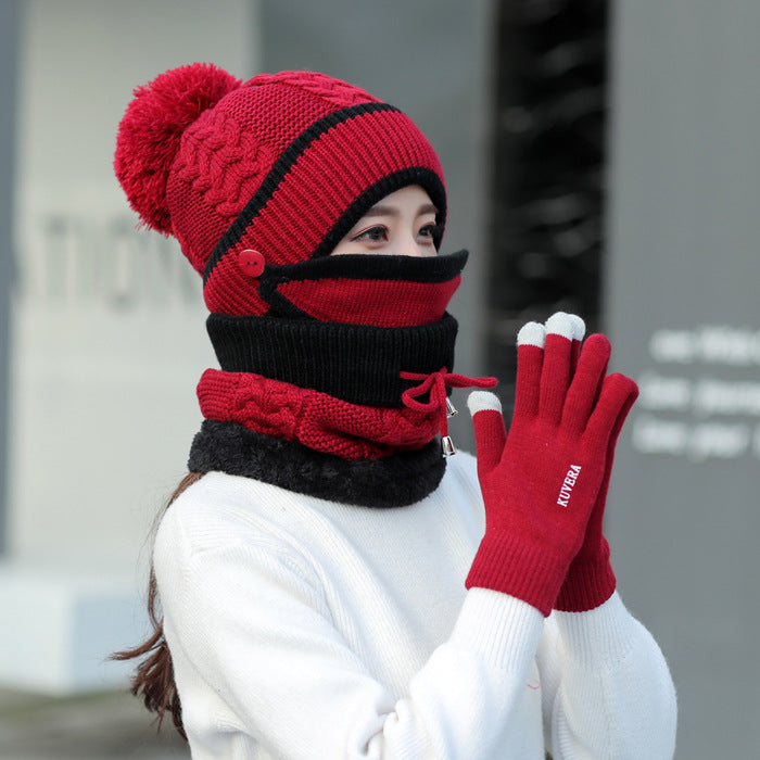 Plus Velvet Thick Bib Mask – Women's Fashion