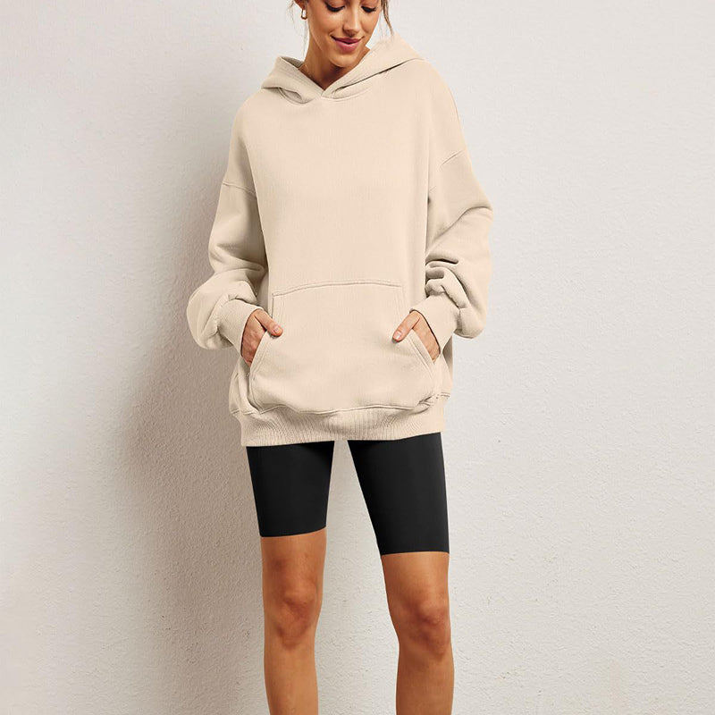 Women's Oversized Hoodies Fleece Loose Sweatshirts with Pocket Long