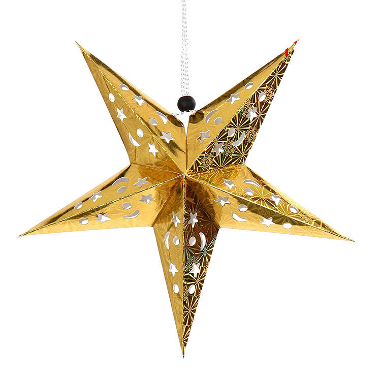 Christmas Star Ornaments | Xmas Holiday Decor