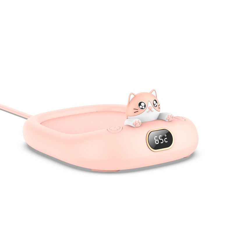 Home Office Cute Pet Constant Temperature Cup Warming Holder Winter
