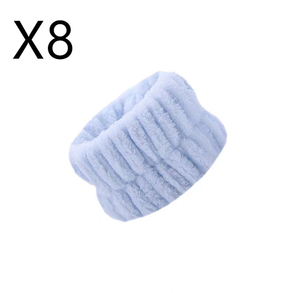 Microfiber Wrist Wash Bands - Absorbent Face Washing Wristbands to Prevent Drips