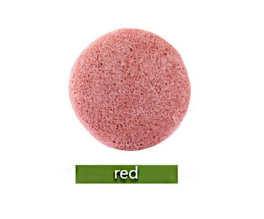 Konjac Sponge for Washing Face Round Konnyaku Facial Cleansing