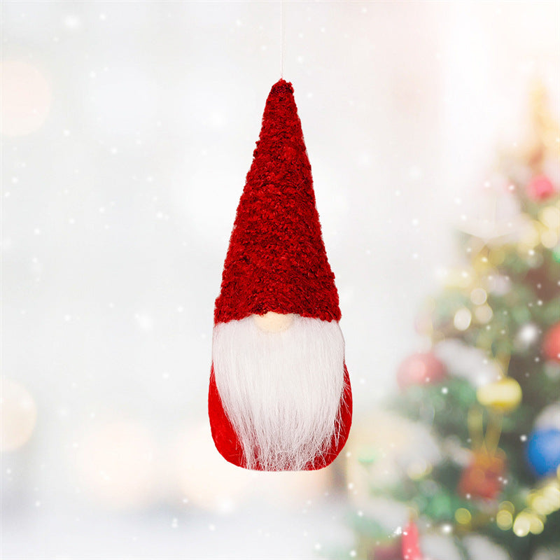 Christmas Decorations Knitted Small Pendant | Xmas Holiday Decor