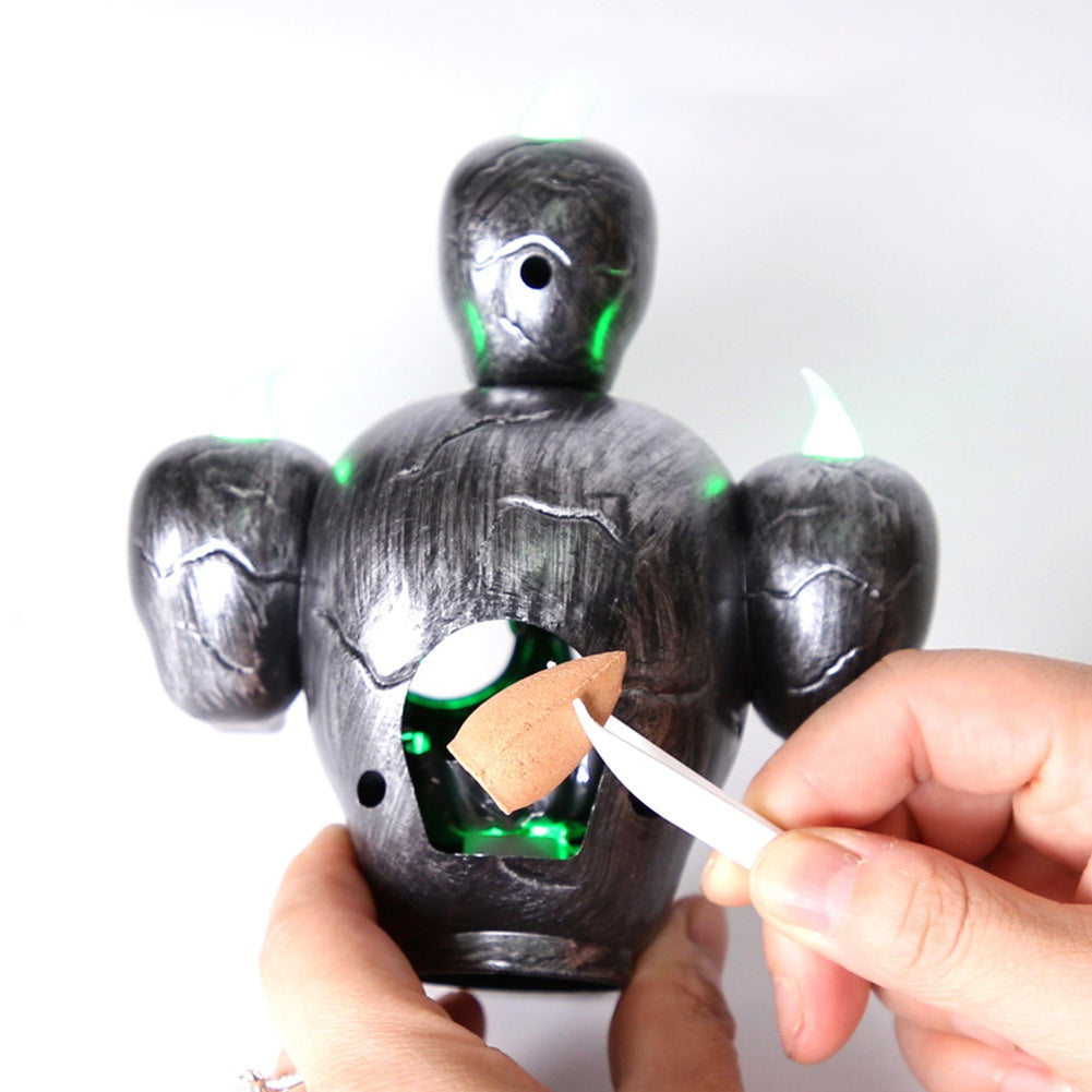 Halloween Decoration Skull with Lights Ornaments