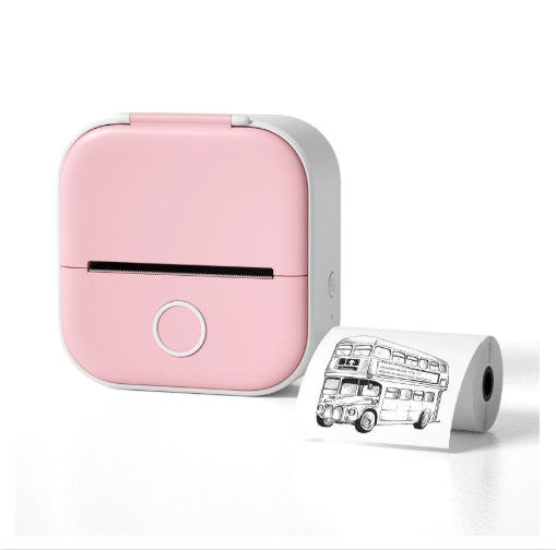 Mini Pocket Portable Printer - Bluetooth Photo & Label Printer