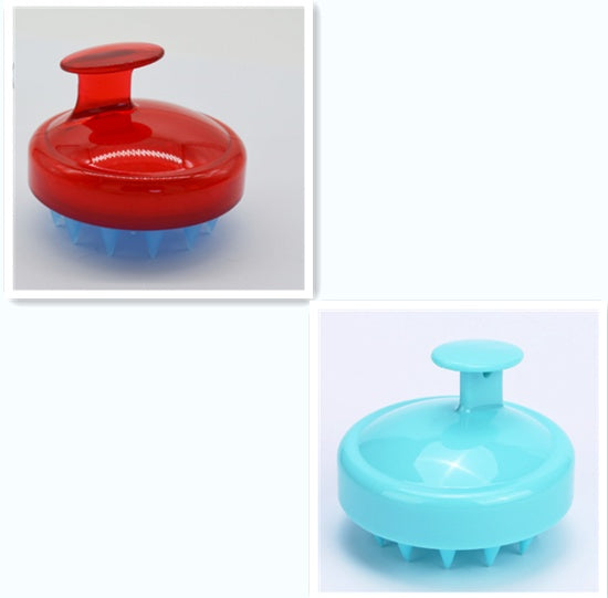 Silicone Shampoo Brush Massage Scalp Hair