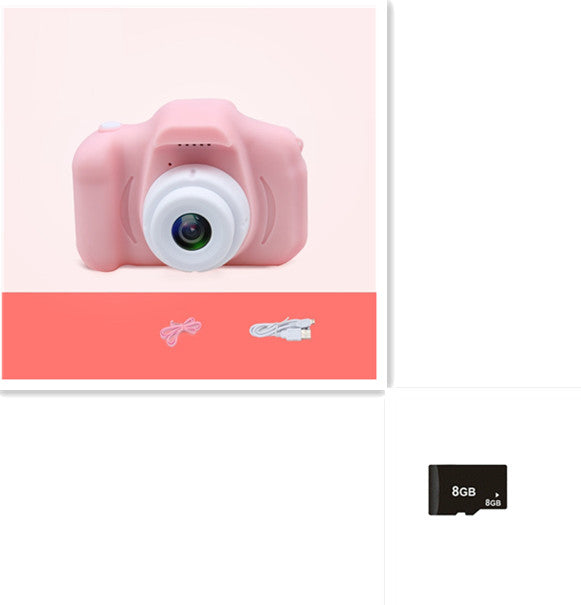 X2 HD Mini Cartoon Kids Digital Camera - Children’s Gift Camera