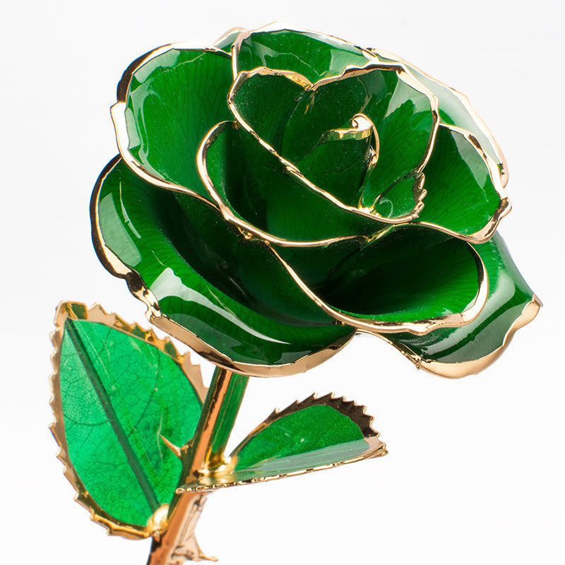 24K Gold-Plated Rose with Gift Box - Eternal Flower Valentine’s Day & Anniversary Gift