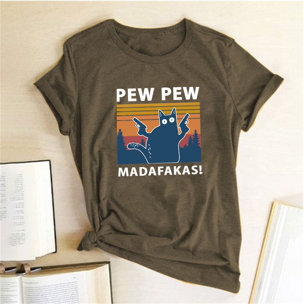 Short Sleeve Pew Maddakas T-Shirt Size Top