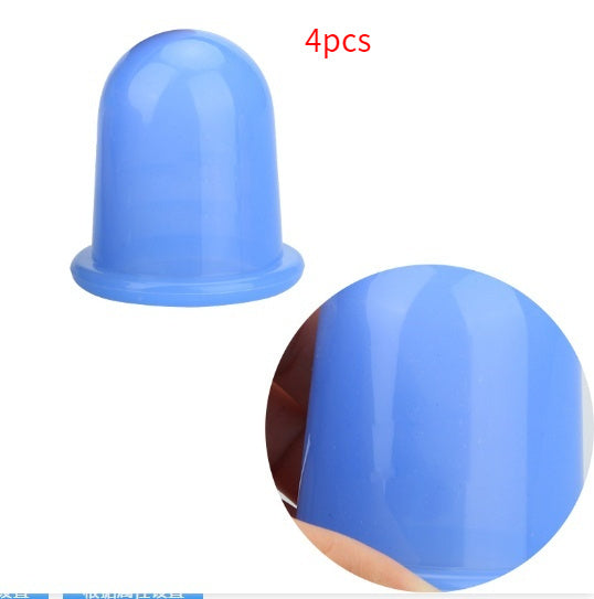Silicone Cupping Health Care Tank Vacuum Meridian Transparent Medium