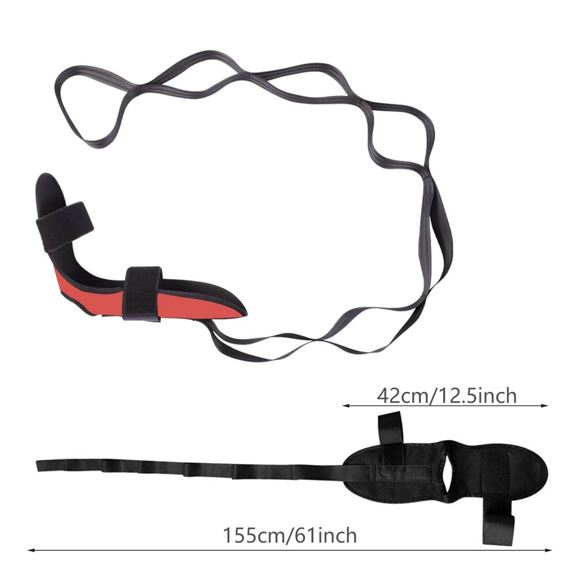 Yoga Stretching Strap - Fitness Stretch Band for Men & Women
