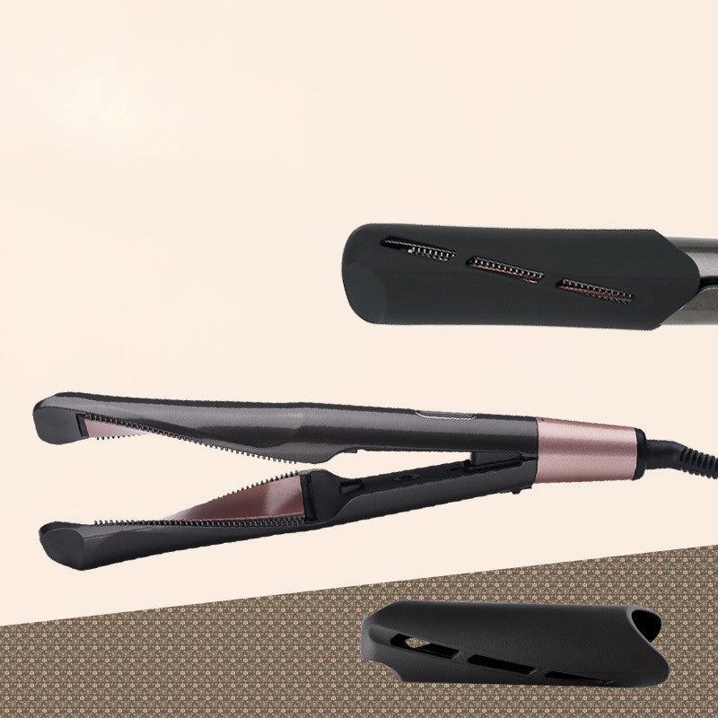 2-in-1 Professional Hair Straightener Crimper Dry Wet Straightening