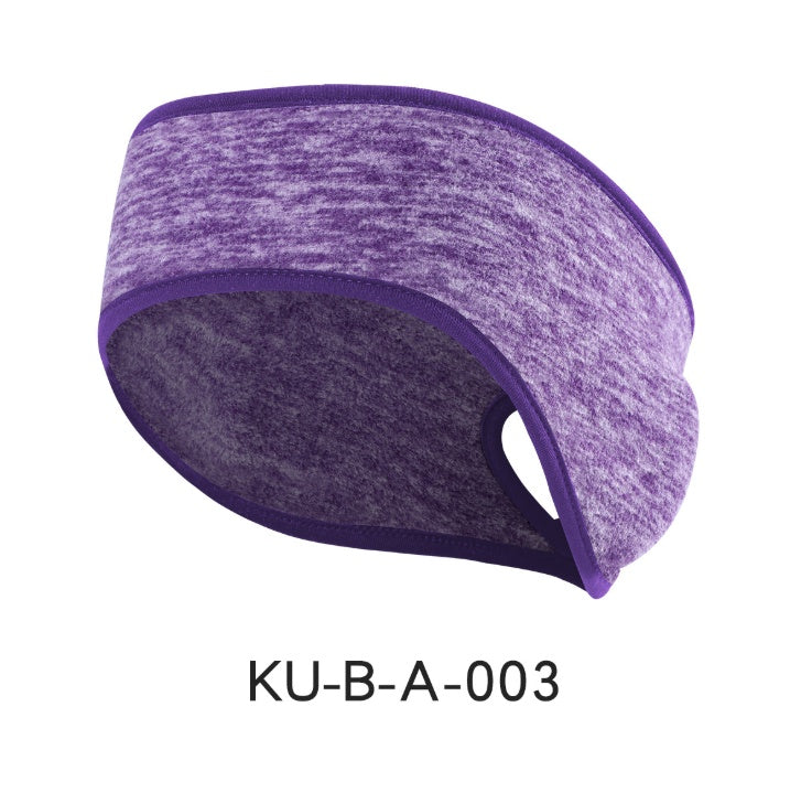 Winter Running Horsetail Hole Earmuffs Windproof and Cold