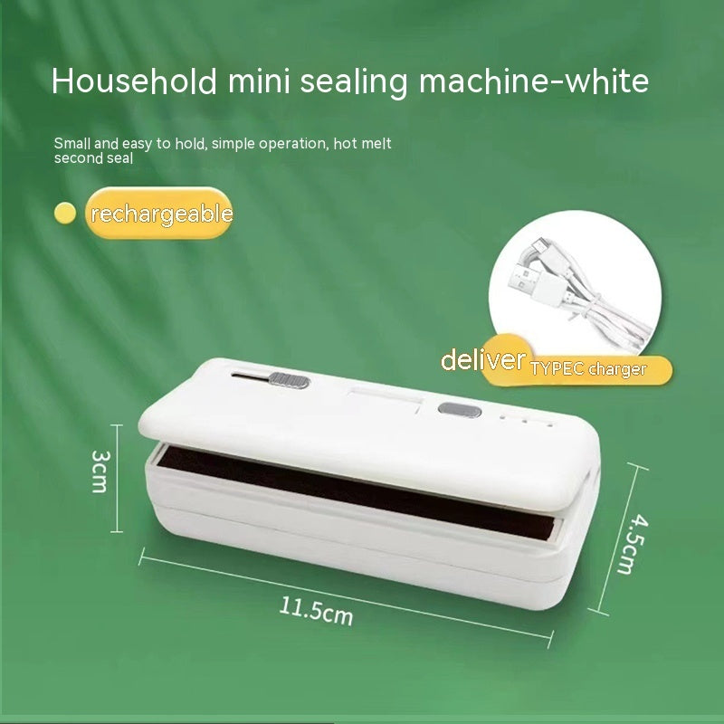 Small Hand-Press Heat Sealing Machine - Snack Bag Sealer