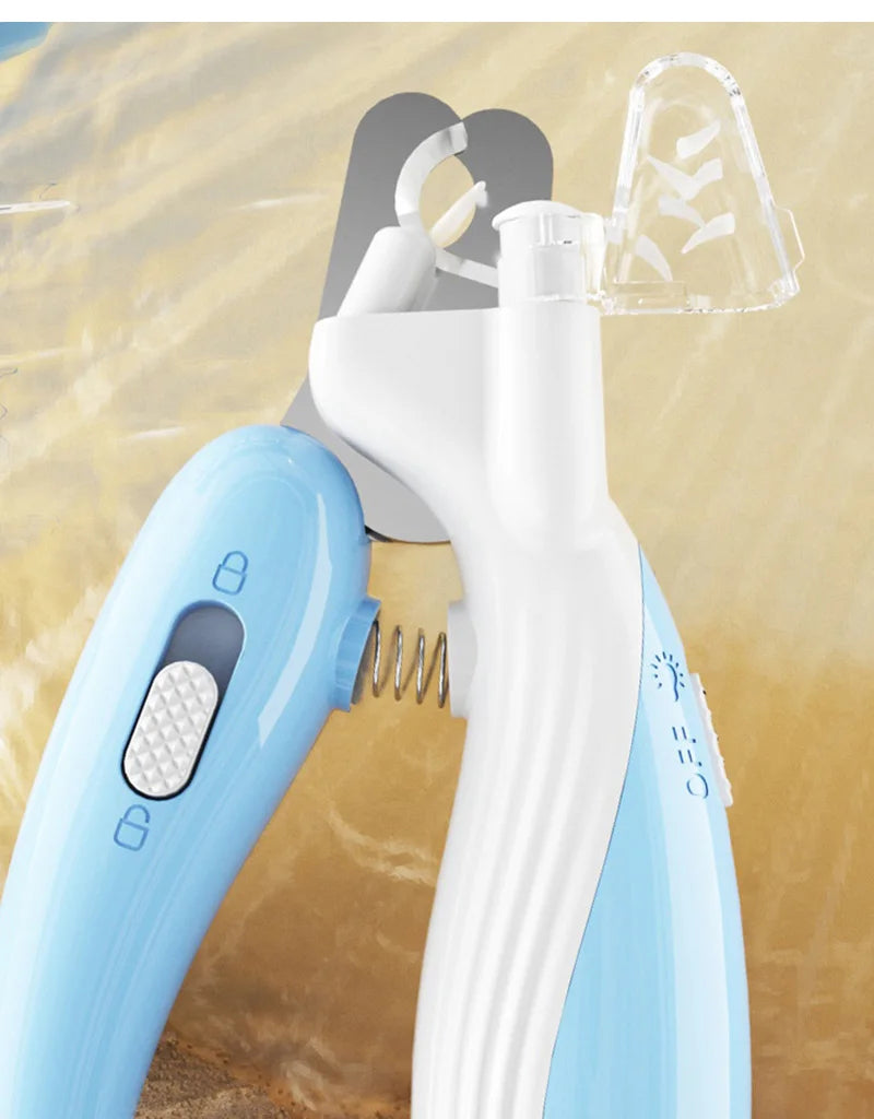 LED Pet Nail Clipper - Safe Cat & Dog Nail Trimmer with Blood-Line Light