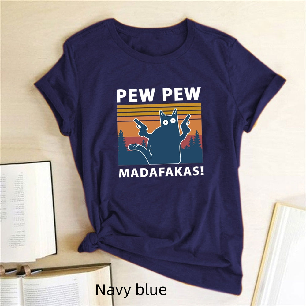 Short Sleeve Pew Maddakas T-Shirt Size Top
