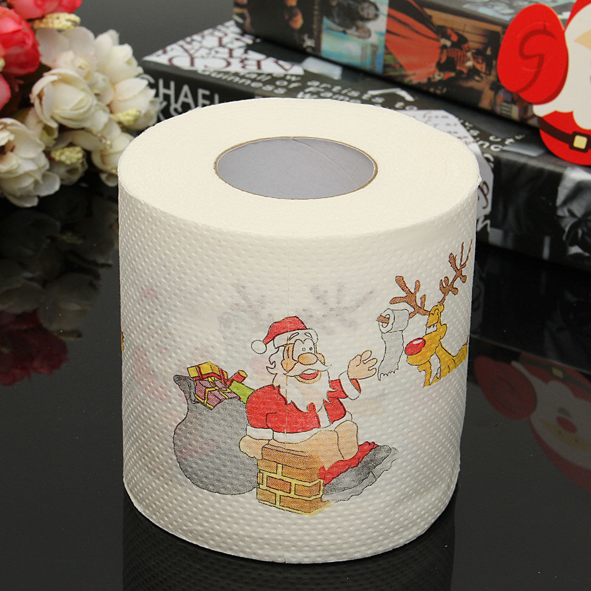 Christmas Toilet Paper | Xmas Holiday Decor